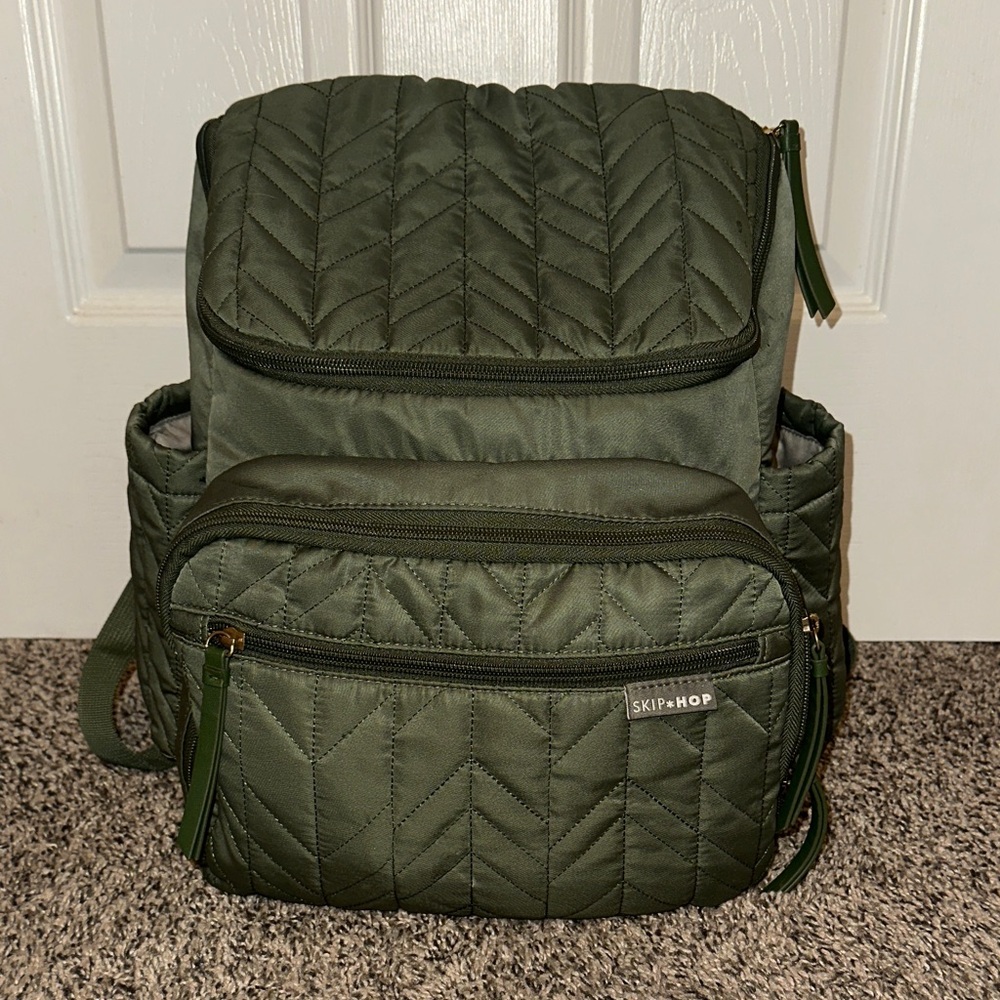 Skip Hop Diaper Forma Backpack- Sage